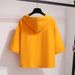 Women's Clothing 2023 Summer New Sun Protection Hooded Short Sleeve T shirt Female Student Clothes Female Loose Tops Women's Clothing Wholesale_ipsvogv.com