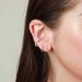 Women's Jewelry S925 Silver Needle Mobius Ring Earrings Fashion Earrings Trend Niche Design Photosensitive Earrings_ipsvogv.com