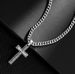 1 Fashionable Hip-hop Personalized Necklace Transparent Rhinestone Pendant, Suitable For Daily Wear By Men And Women_ipsvogv.com