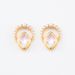 Korean style sweet pearl niche diamond crystal silver needle earrings, high-end earrings for women_ipsvogv.com