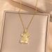 Hot-selling line sense bear pendant earrings fashion luxury copper plated catties color-preserving _ipsvogv.com