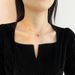 Titanium Steel Material Red Minimalist New Fashion Necklace, Female Gourd, Wealth Attracting, Transportation, Collarbone_ipsvogv.com