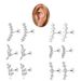 Hot Sale Exquisite And Gorgeous High End Zircon Branch Style Earrings Fashionable Ladies Earrings_ipsvogv.com