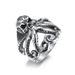 Jewelry retro old titanium steel octopus ring niche personality men's ring_ipsvogv.com