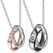 Men And Women's Jewelry Accessories Personality Hip Hop Titanium Steel Pendant Fashionable Couple Necklace Simple Jewelry_ipsvogv.com
