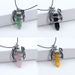 2025 New Arrivals 2024 Animal Dragon Man Necklace Natural Gem Stone Healing Pink Quartz Hexagonal Crystal Pendant Vintage Jewelry for_ipsvogv.com