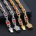 Hip Hop 10mm Jewelry Light Luxury High-end Men's Bracelet, Colorful Chain Accessory_ipsvogv.com