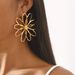 E13043ZA new exaggerated hollow out large alloy flower light luxury style earrings_ipsvogv.com