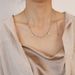Women's Jewelry Medieval Wishing Pool Gold Coin Glitter Beads Sweater Chain Autumn And Winter Necklace Titanium Steel Silver Whale Rain_ipsvogv.com