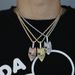 Men's Hip Hop Skull Pendant Necklace - Trendy Gothic Style Jewelry With Rope Chain In Silver, Gold, Rose Gold Necklace Jewelry_ipsvogv.com