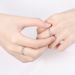 Octagonal Star Creative Fashion With Micro Setting Of White Stone Ring, Living Simple Couple Ring Jewelry_ipsvogv.com
