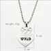 Hot Selling American Rap And Hip-hop Male Singer Juice WRLD 999 Necklace Stainless Steel Pendant_ipsvogv.com