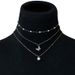 Multi Layer Pearl Full Diamond Butterfly Necklace For Women's Trendy Internet Celebrity Instagram Minimalist And Niche_ipsvogv.com