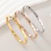 Women's Jewelry Titanium Steel Buckle O Shaped Bracelet No Fading Light Luxury Ten Zircon Diamond Studded Stainless Steel Bracelet_ipsvogv.com