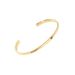 Women's Jewelry Titanium Steel Bracelet Stainless Steel Watch Accessories Bevel Opening C Shaped Bracelet Hand Jewelry_ipsvogv.com