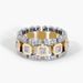 Sanjie Fashion Modern Silver Plated 14k Rose Gold Colorful Creative Full Diamond Engagement Ring_ipsvogv.com