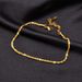 Fashion Geometric Titanium Steel Plating Women's Anklet_ipsvogv.com