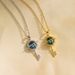 Dedicated titanium steel planet starry sky non-fading necklace women's fashion personality all-match high-grade clavicle chain jewelry_ipsvogv.com