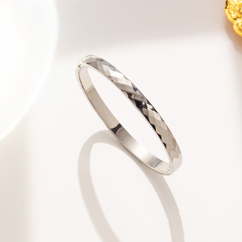 2023 New Instagram Simple Diamond Full Sky Star Bracelet For Women Titanium Steel Gold Jewelry, Non Fading Couple_ipsvogv.com