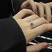 high-end Zircon Hot Selling New Red Star Opening Ring Set With Versatile And Niche Design For Women_ipsvogv.com