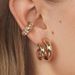 Unisex Creative New Personalized Earrings Fashion Popular Alloy Rhinestones No Ear Piercing Ear Clips_ipsvogv.com