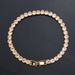Micro Pave Diamond Tennis For Women Gold Men's Hip Hop Bracelet Silver 17cm_ipsvogv.com