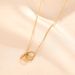 Double Ring Love Titanium Steel Necklace For Women, Light Luxury, Niche Design, Exquisite Necklace, Ins Cool Style_ipsvogv.com