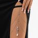 Jewelry Metal Snake Shaped Pendant With Tassel Thigh Sexy Elastic Double-layer Round Bead Chain, Body Chain_ipsvogv.com