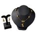 Xiyin Two-piece Fashionable Charm Ball Set Gold Beads Dubai Necklace Women's Earrings_ipsvogv.com