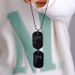 Soldier Dog Tags Stainless Steel Double Tags Simple Men's and Women's Pendant Personalized Necklace_ipsvogv.com