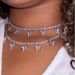 Hip-hop Fashion Butterfly Necklace Women's Geometric Diamond Multi-layer Necklace_ipsvogv.com
