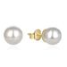 Pearl Earrings For Women Sterling Silver Light Luxury High End Retro Round Large Earrings Earrings_ipsvogv.com