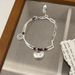New Chinese Safety Lock Women's New Titanium Steel Splicing Bracelet, Simple, Fashionable, Versatile And Cool Style_ipsvogv.com