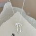 Ins Sweet Girl Starry Sky Ribbon Bow Necklace Niche Matte 3D Fairy Collarbone Chain Women's Choker_ipsvogv.com