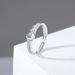 Popular Star Luminous Couple Ring, Men's And Women's Fashion Versatile, Zircon Moon Pair Ring_ipsvogv.com