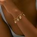 Neutral Style Chain Copper Plated K Real Gold Color Preserving Bracelet Retro High End Handmade Pendant Jewelry_ipsvogv.com