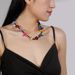 Personality Dopamine Hot Girl Design Sense Fashion Color Irregular Gravel Clavicle Chain_ipsvogv.com