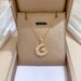 【 】 Moon Love Light Luxury Charm Gorgeous Full Diamond Necklace Women's Versatile Clavicle Titanium Steel Chain_ipsvogv.com