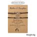 New Mother's Day Bracelet Creative Personality Woven Metal 8 Character Love Card Bracelet 2 Piece Set_ipsvogv.com
