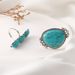 Hot Selling Handmade Bohemian Style Turquoise 2-piece Set Ring_ipsvogv.com