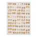 50 Pairs Of Korean Style Small Geometric Earrings Simple Set Plastic Earrings For Women With Diamond Small Earrings_ipsvogv.com