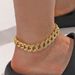 Hip Hop Full Cuban Chain Hiphop Men's Fashion Diamond Foot Punk Jewelry_ipsvogv.com