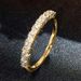 Cao Shi's New Light Luxury Full Set With Zircon Women's Plating Versatile Accessories Ring_ipsvogv.com