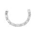 Exaggerated Personality Full Cuban Peach Heart Necklace Water Diamond Love Clavicle Neck Chain Hip Hop Jewelry_ipsvogv.com