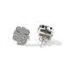 Men's Jewelry Personalized Hip Hop Style Square Cross Earrings Creative Niche Eight Stars And Eight Swords Shape Diamond Earrings_ipsvogv.com