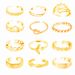 hot selling foot ring fashion micro diamond Lotus knotted Women's Open foot ring joint foot ring_ipsvogv.com