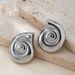 Ins Trendy Internet Celebrity New Fashion Exaggerated Gold-Plated Conch Beach Style Drop Earrings_ipsvogv.com