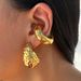 Spot Factory INS Fashionable Niche INS Retro Titanium Steel Hollow Hammer Pattern CHOOP Earrings_ipsvogv.com