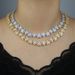 Women's Jewelry Heart Shaped Zircon Necklace Fashion Trend Inlaid Zircon Women's Necklace_ipsvogv.com