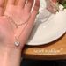 Summer Pearl Double Layered Love Necklace For Women, Light Luxury And High End Design, Unique Layered Exquisite Collar_ipsvogv.com